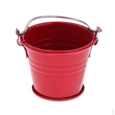 /12 Dollhouse Miniature Kitchen Garden Bucket Water