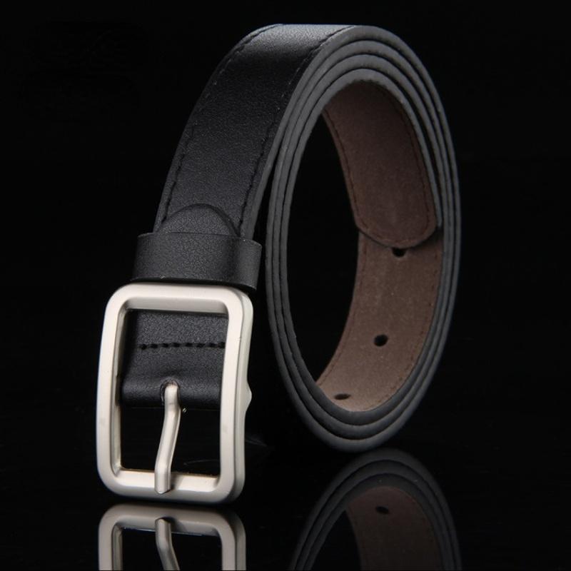 Young Boys' Kids PU Leather Belt Single Prong Buckle Waistband Casual