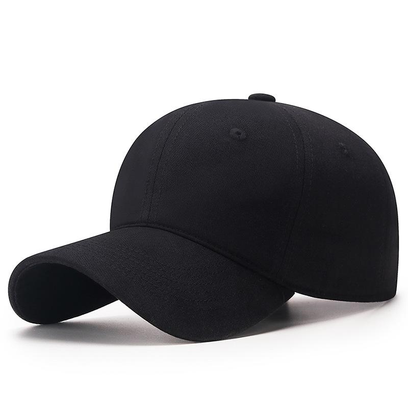 

A Simple Solid-colored Baseball Hat A Wide-brimmed Hat and A Casual Baseball Hat Adjustable 55-62cm