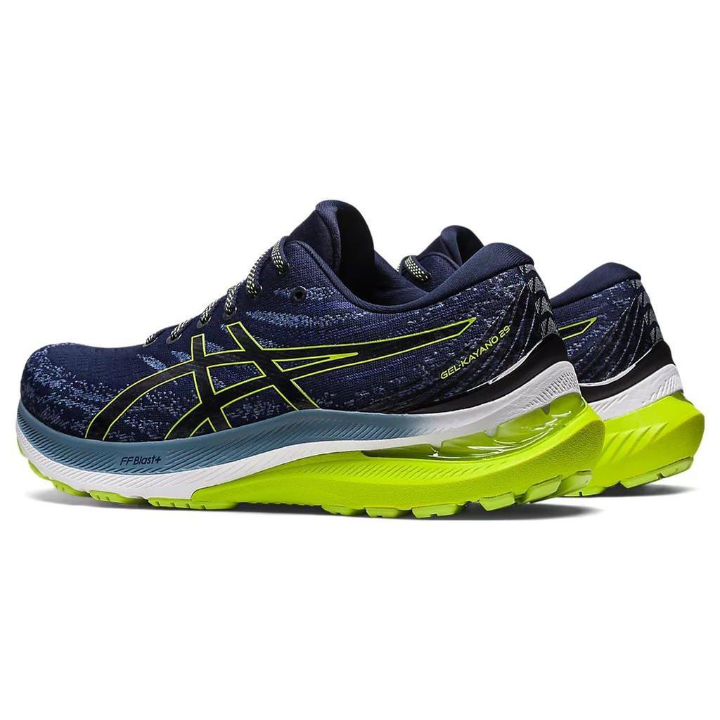 Asics Gel Kayano 29 Midnight Lime Zest Ανδρικά Αθλητικά Παπούτσια Μπλε 1011B440-404