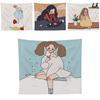 Abstract Cartoon Tapestry Wall Hanging- Fashionable And Durable Livingroom Decoration