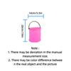 Folding Bucket, Art Pen Washing Bucket, Compartment, Pen Inserting Plastic Pen Washing Bucket, Outdoor Sketching Bucket