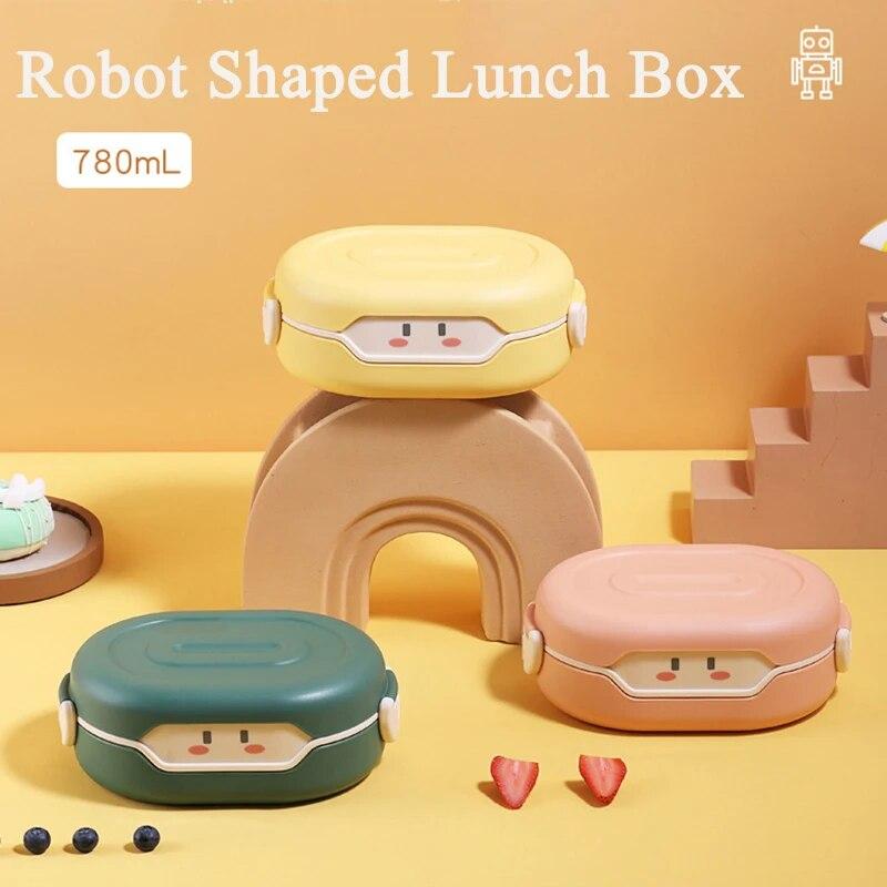 780 ml süße Bento-Lunchbox Kawaii für Kinder, Schulkinder, japanischer Stil, Kindergarten, Kinderbrot, Sandwich, Lebensmittelbox aus Kunststoff