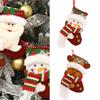Christmas Stocking Christmas Decorations Goodie Bag Gift Fireplaces Xmases Tree Stocking Ornament for Holiday Family