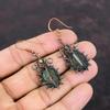 Copper Ruby Zoisite Earring Copper Wire Wrapped Earrings Designer Earring Original Gemstone Jewelry Handmade Earring Copper Jewelry For Gift