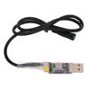 Elektrisk Sykkel USB Programmeringskabel Plast 5pin Hunn USB2.0 Plugg Midtmotor Programmering
