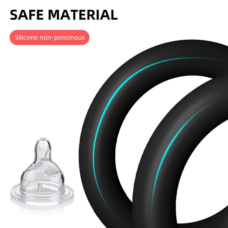 Reusable Multiple Sizes Silicone Penis Ring Sexy Erection Delay Ejaculation Extend Cock Adult Sex Toy For Men Lock Sperm