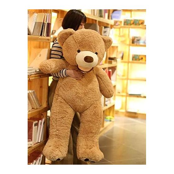 AMIRA TOYS Мягкая игрушка Медведь Большой плюшевый медведь Очень большой сшитый чехол Рождественская подушка для тела Животное Рождественский персонаж INS Популярный подарок на день рождения