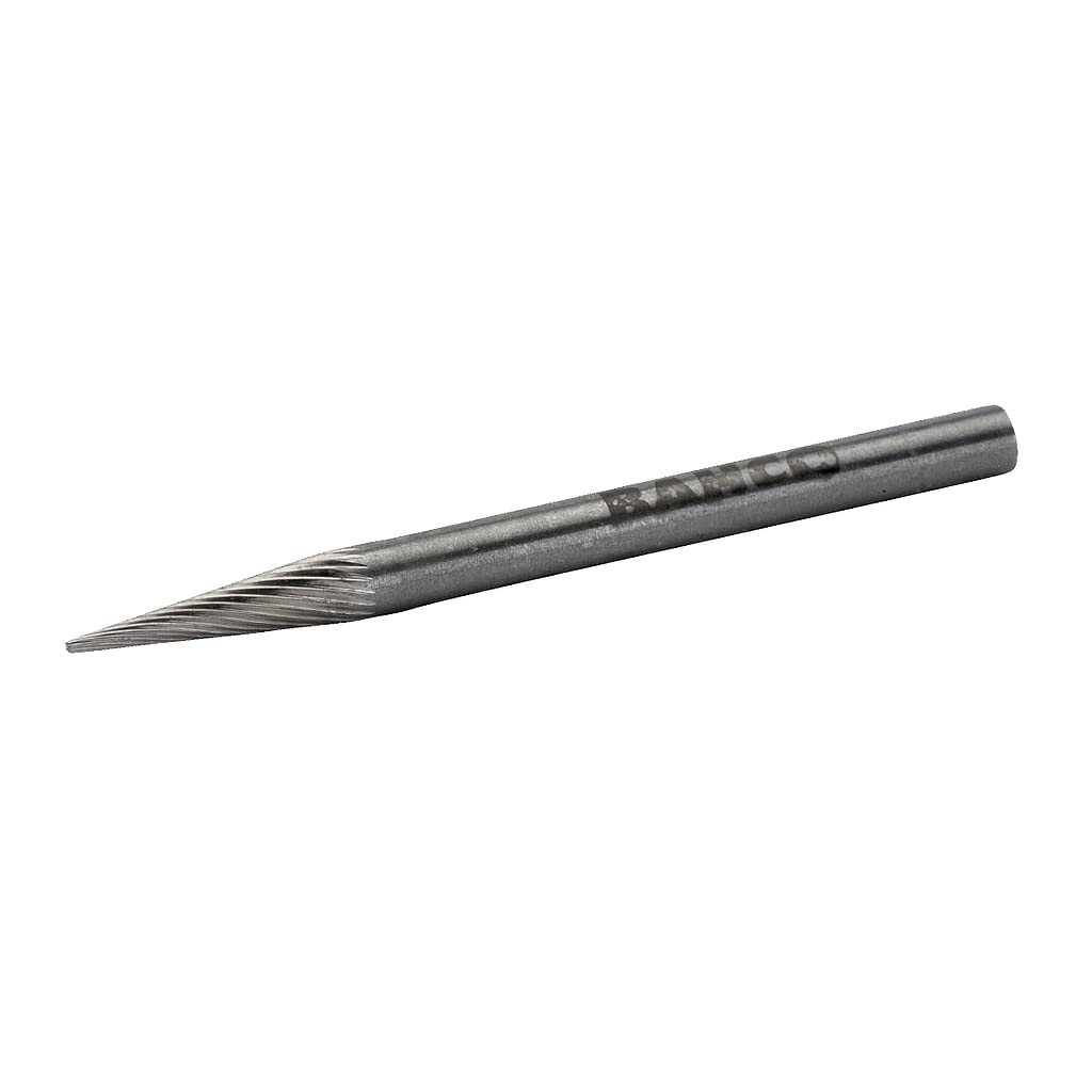 BAHCO Carbide Bur, Pointed Carbide Rotary Bur, Double Cut, BAHM0613M03X