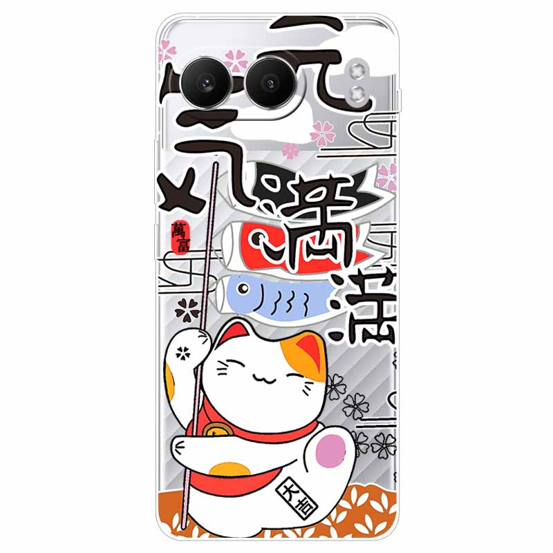 For One plus Nord 4 Case 6.74'' Flowers Transparent TPU Silicone Funda Capa for Oneplus Nord 4 Nord4 5G Soft Covers Coques bags