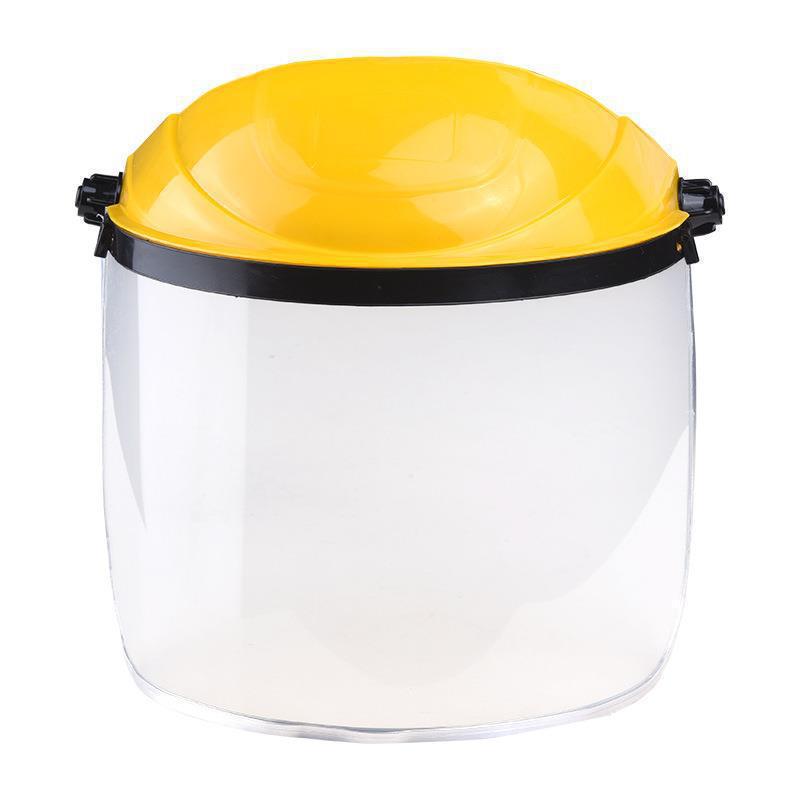 Electric Welding and Cooking Protective Face Shield, Acid-Alkali Resistant, Anti-Smoke, Head-Mounted.