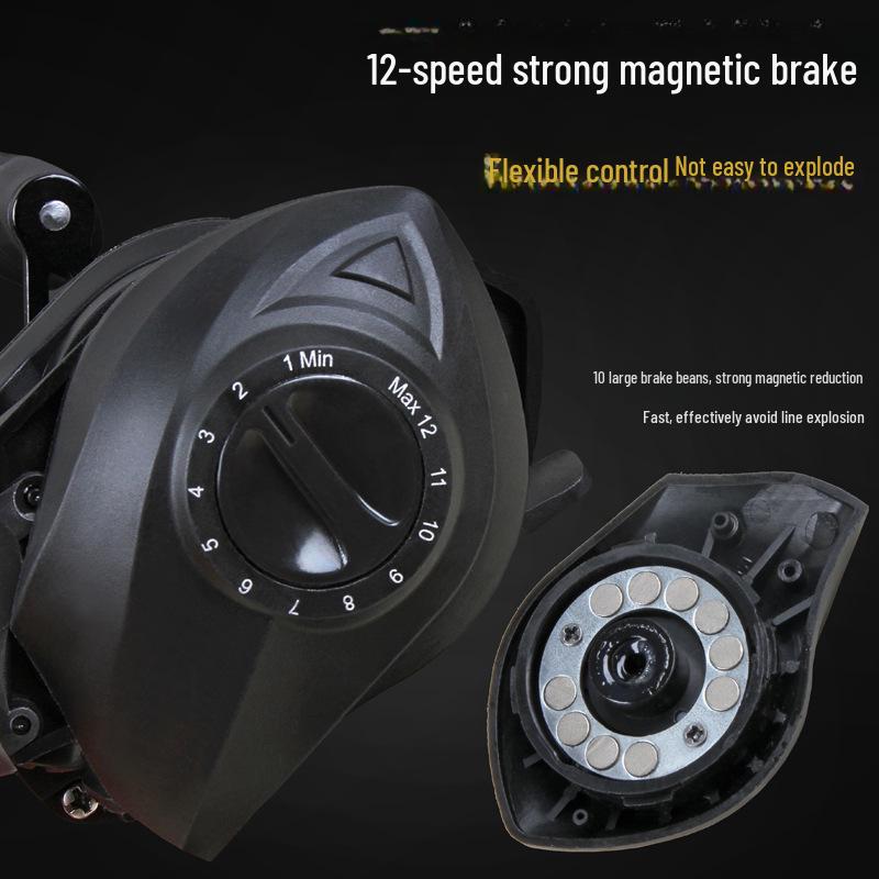 Long-Distance Casting Luya Rod & Water Drop Reel Set for Sea & Black Fish