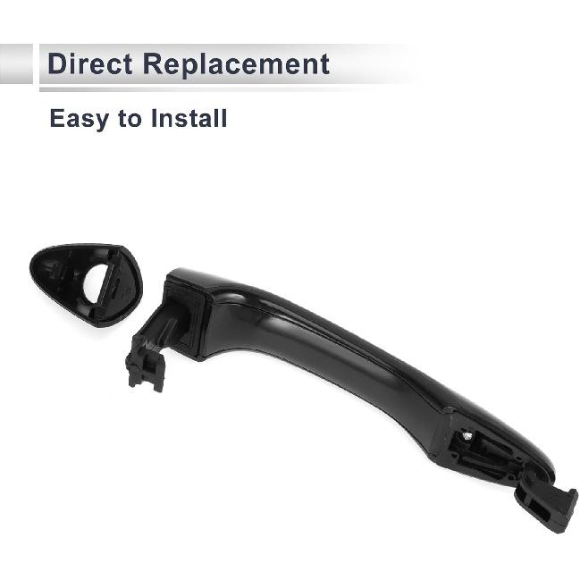 Vordere linke äußere Autotürgriffe für Kia Optima 2011-2015 Langlebiger Türgriff Ersatz Nr. 826512T010 ABS 1 Stück