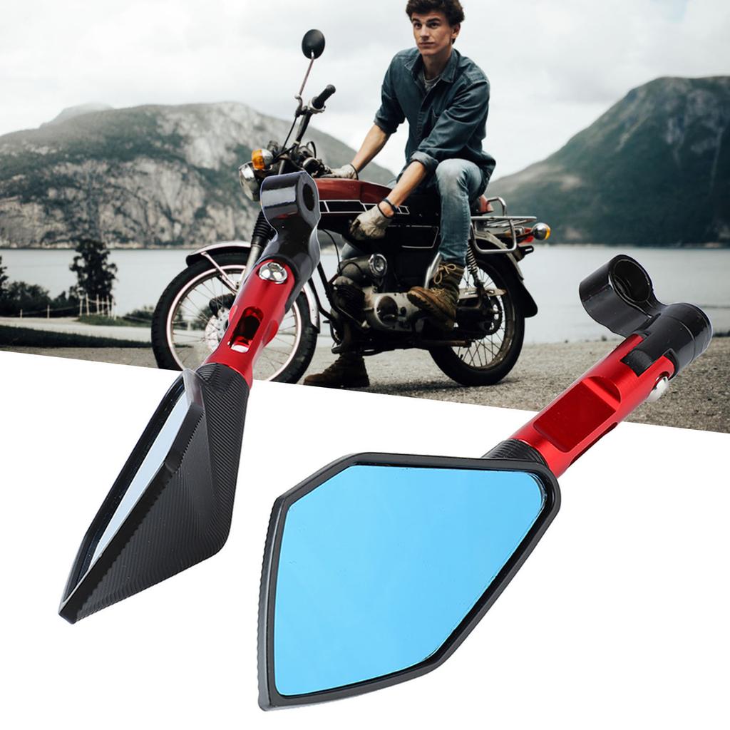 Rear View Side Mirrors   Aluminum Alloy Motorcycle Side Mirrors   for Electric Vehicle and Motorbike