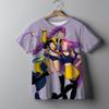 Y2K KPop Demon Hunters Kids T-shirt Cartoon Figure Printed Tops Tees Boys Girls Casual Short Sleeve Tshirt Children's Clothing