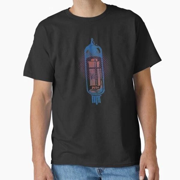Glowing Vacuum Tube Black Light Style Classic T Made In UsaAus TShirt S2xl S