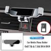 Car Phone Holder For Volkswagen VW Golf 7 8 MK7 2014-2022 Gravity Navigation Bracket GPS Stand Air Outlet Clip Rotatable