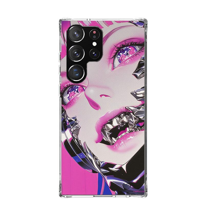 Girl Art Punk Phone Case For Samsung Galaxy S26 S25 Edge S24 S23 FE S22 Ultra S21 Plus S20 + Fundas Cover Coque Galaxy S25 S24 S