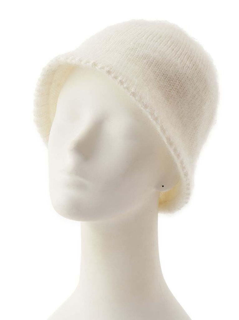 FRAY I.D. Women's Mohair Round Hat FWGH244327 White