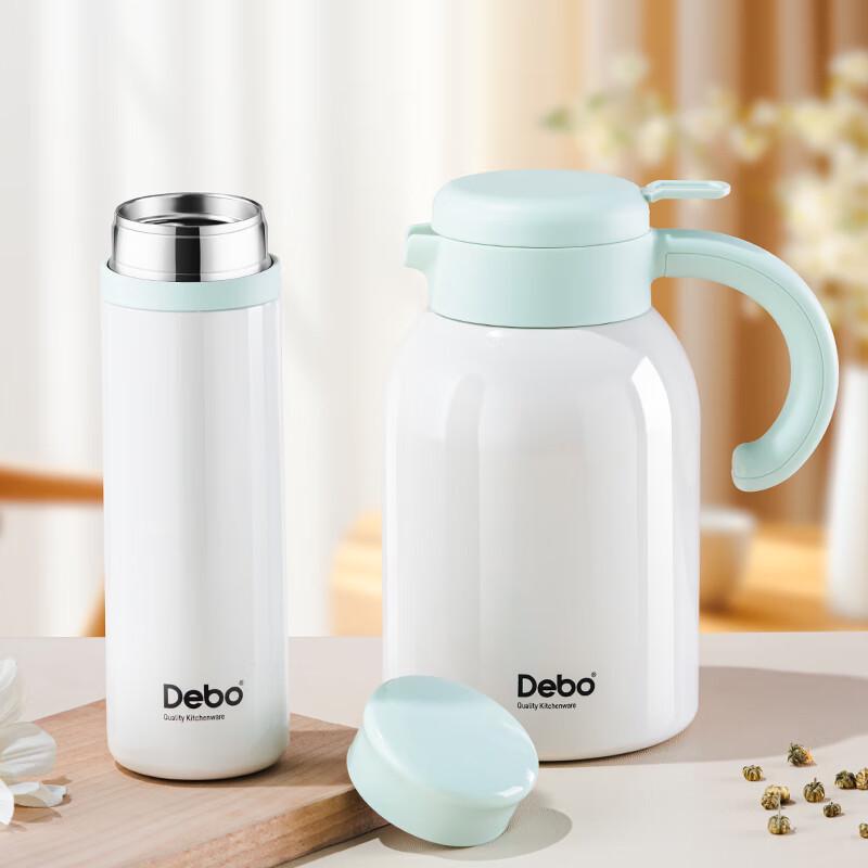 Debo Rhine 304 Stainless Steel Insulated Cup and Pot Set