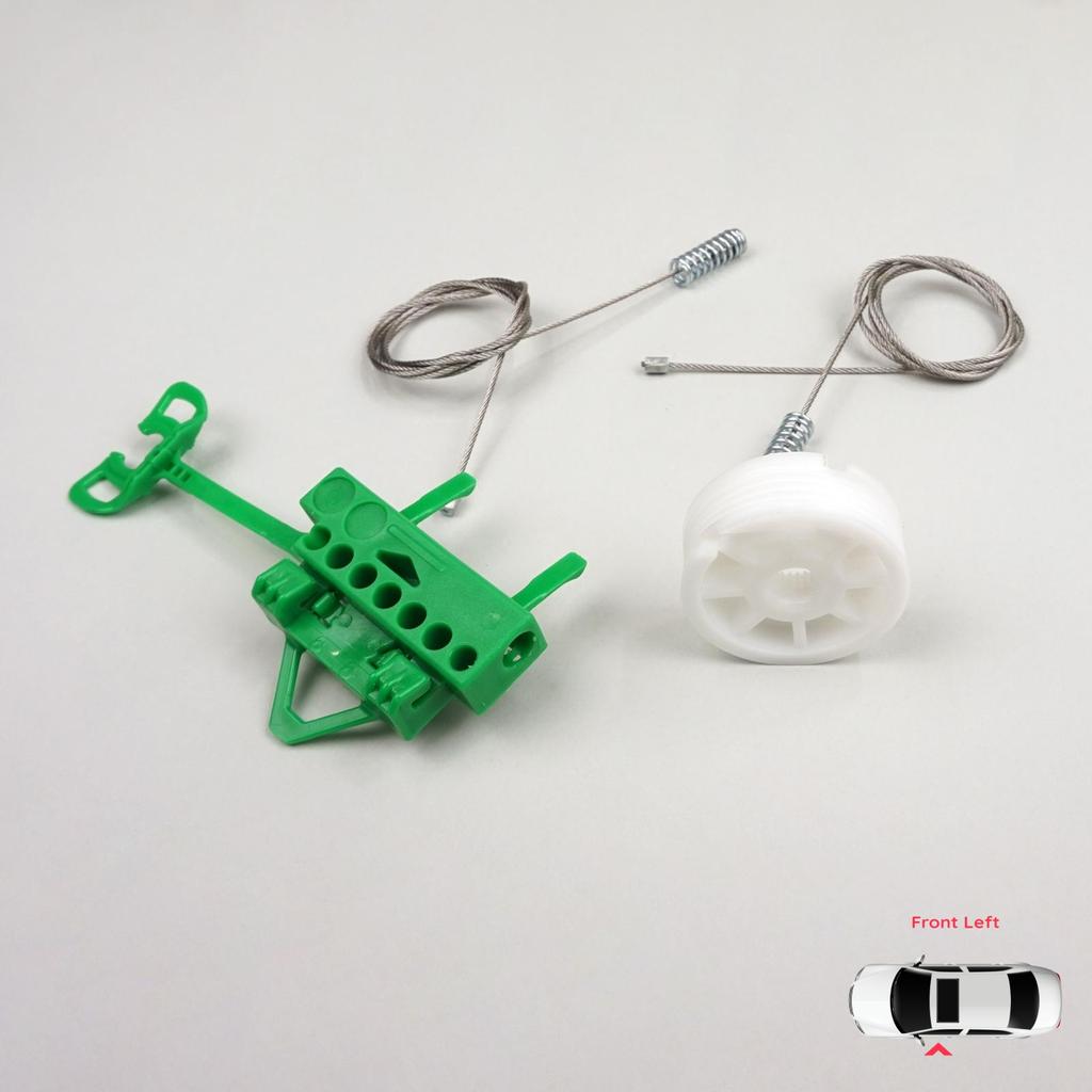 EWR391 Electric Power Window Lifter Regulator Repair Set Front Left Door for Fiat Linea 323 110 2007-2018 51892561 51789652