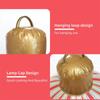 Festival Striped Inflatable Christmas Ball Outdoor Decoration Weather Resistant PVC Yard Decors For Holiday Display