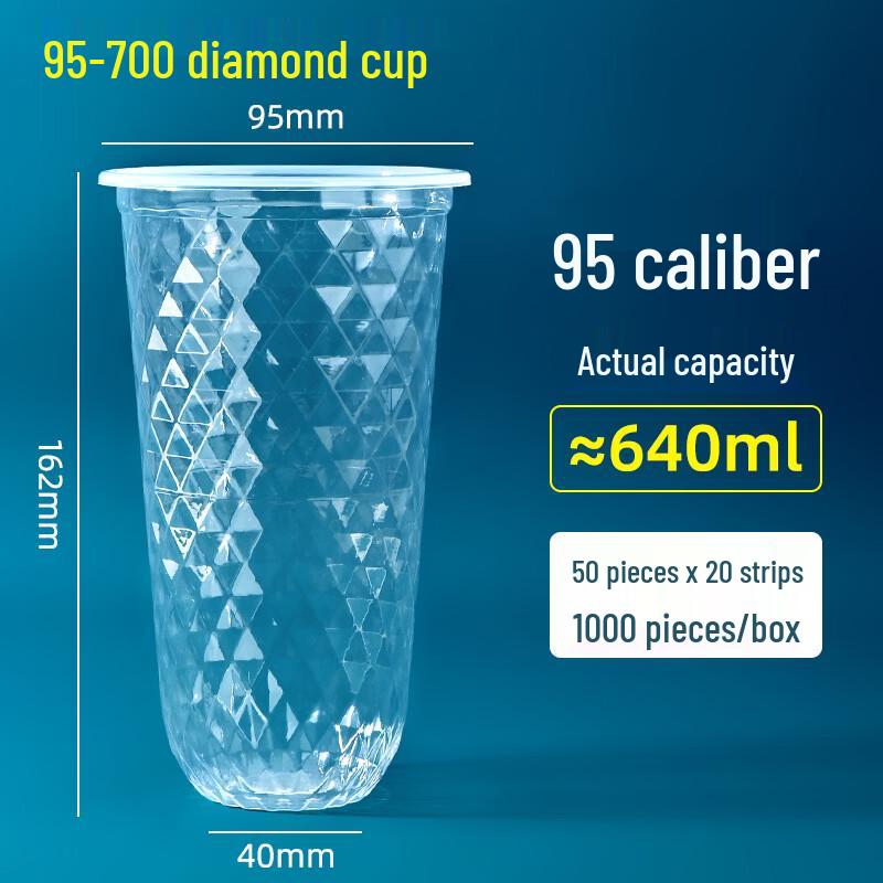Handun Disposable Diamond Aluminum Foil Cups
