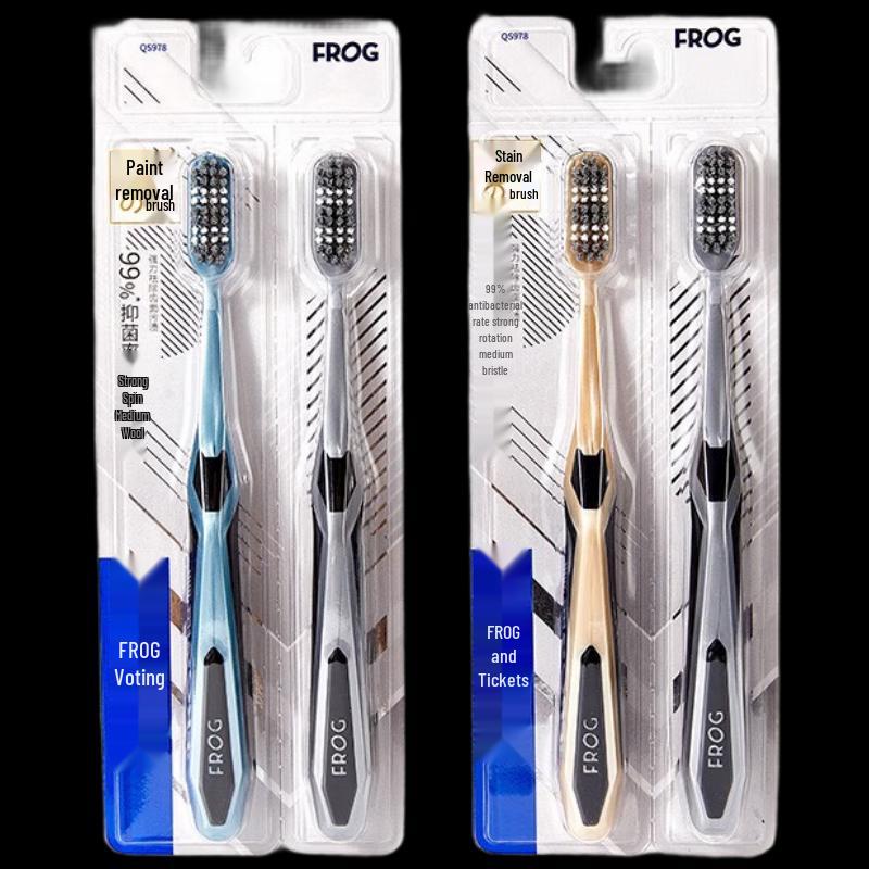 Frog Platinum Medical Care Soft Bristle Toothbrush 6-Pack