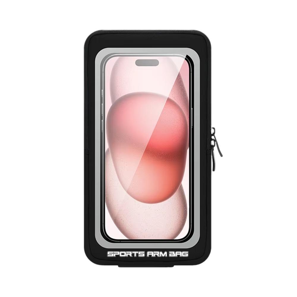 

Сенсорні нарукавні пов язки для мобільного телефону 7 дюймів Унісекс Сумка для зберігання Наручні пов язки Тримач Фітнес black