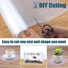 1 Roll Washable Non-Slip Mat Cabinet Liner  For Cabinet Shelves Refrigerator Storage Desks