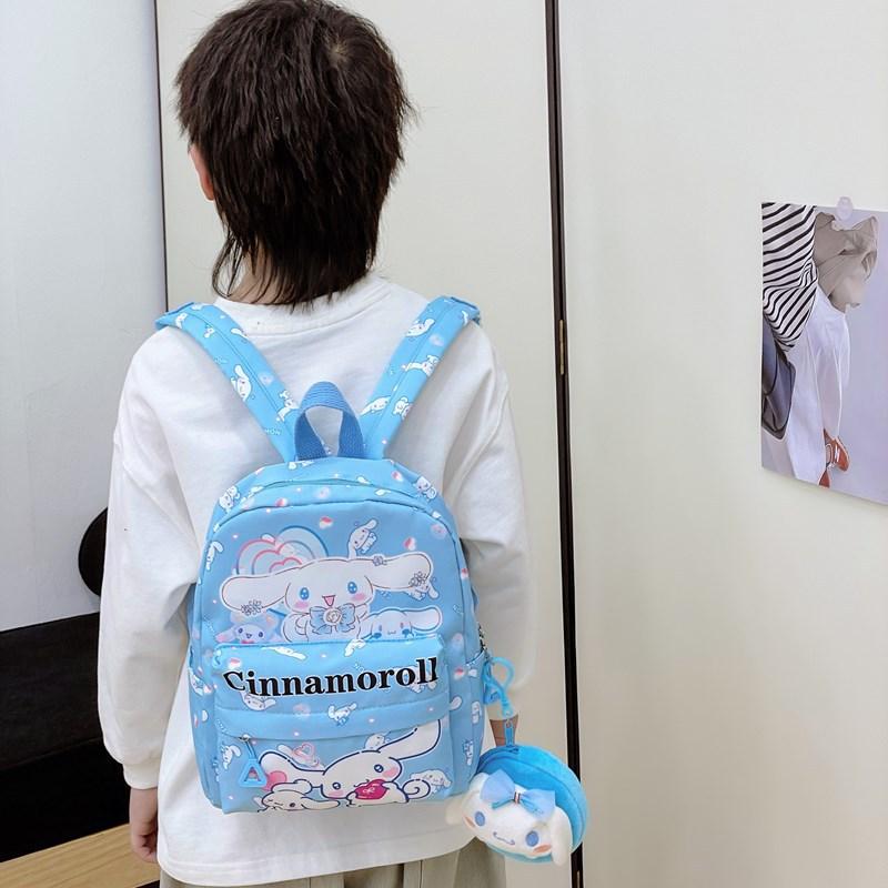 Kindergarten Primary School Students Schoolbag Cartoon Animation Cute Printed Boys And Girls Backpack Children'S Backpack