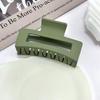 High-End Frosted Solid Color Hair Clip for Women