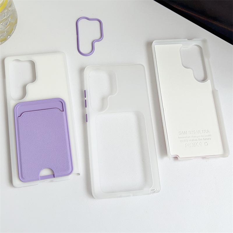 Compatible Samsung Phone Case for S25 Ultra, S23 FE, S24 Plus, S25 Edge, S24 US23 with Card Holder