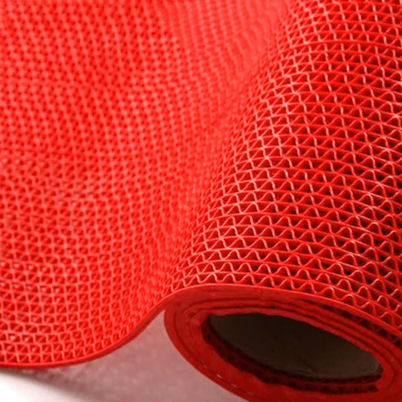 PVC S-Grid Non-Slip Drainage Mat