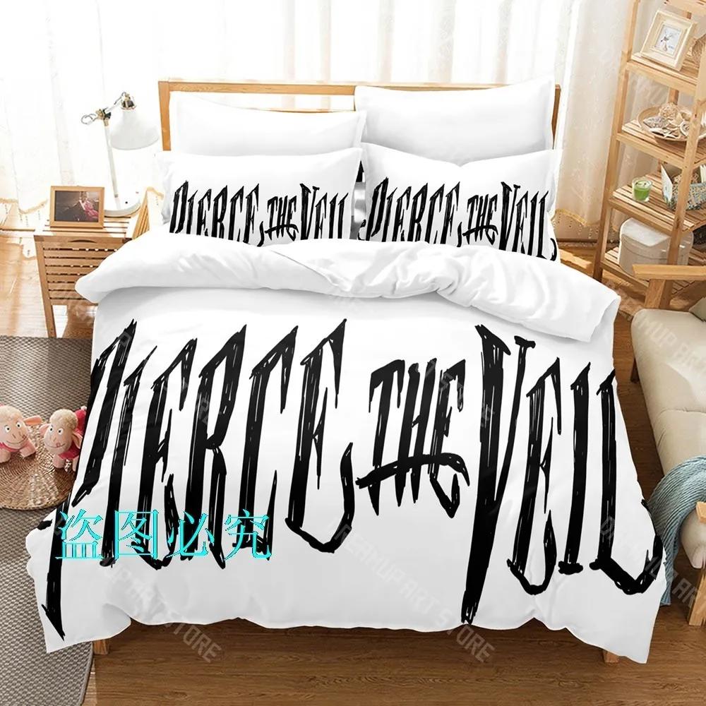 3D Print Pierce the Veil Bedding Set Single Twin Full Queen King Size Bed Set Adult Kid Bedroom Duvetcover Sets