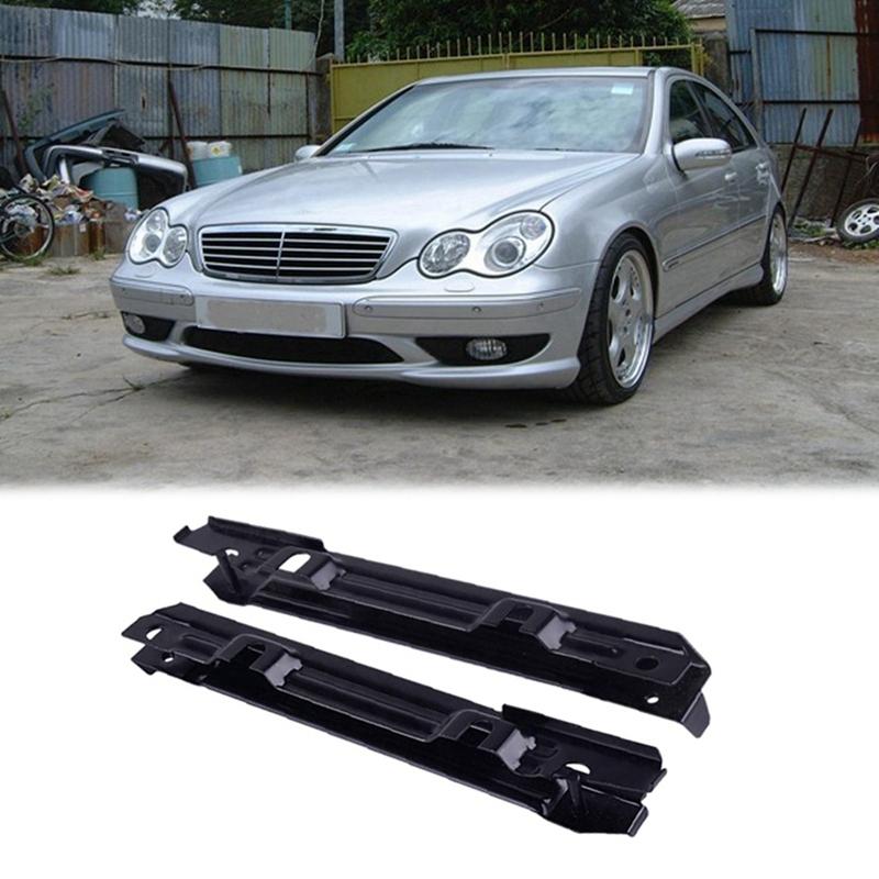 Staffa di Fissaggio Estrema Paraurti Anteriore Sinistra+Destra Per Mercedes-Benz Classe C W203 2002-2008 A2038801114 A2038801214