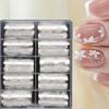 Cute Flower Nail Foils Floral Butterfly Nail Design Stickers New Transfer Stickers  Spring Summer