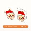 DIY jewelry accessories Christmas alloy accessories Alloy elk decoration American pendant Creative oil drop pendant