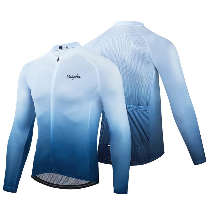 New Autumn Long-sleeved Bicycle Men's Cycling Clothing Road Racing Clothing Outdoor Road Cycling 2026 Autumn Breathable Cycling Clothing Set