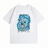 Dragon Ball Super Goku Ultra Instinct Ice Dragon Print Tshirt Casual Short Sleeve Cotton Anime Streetwear Unisexs Tshirt