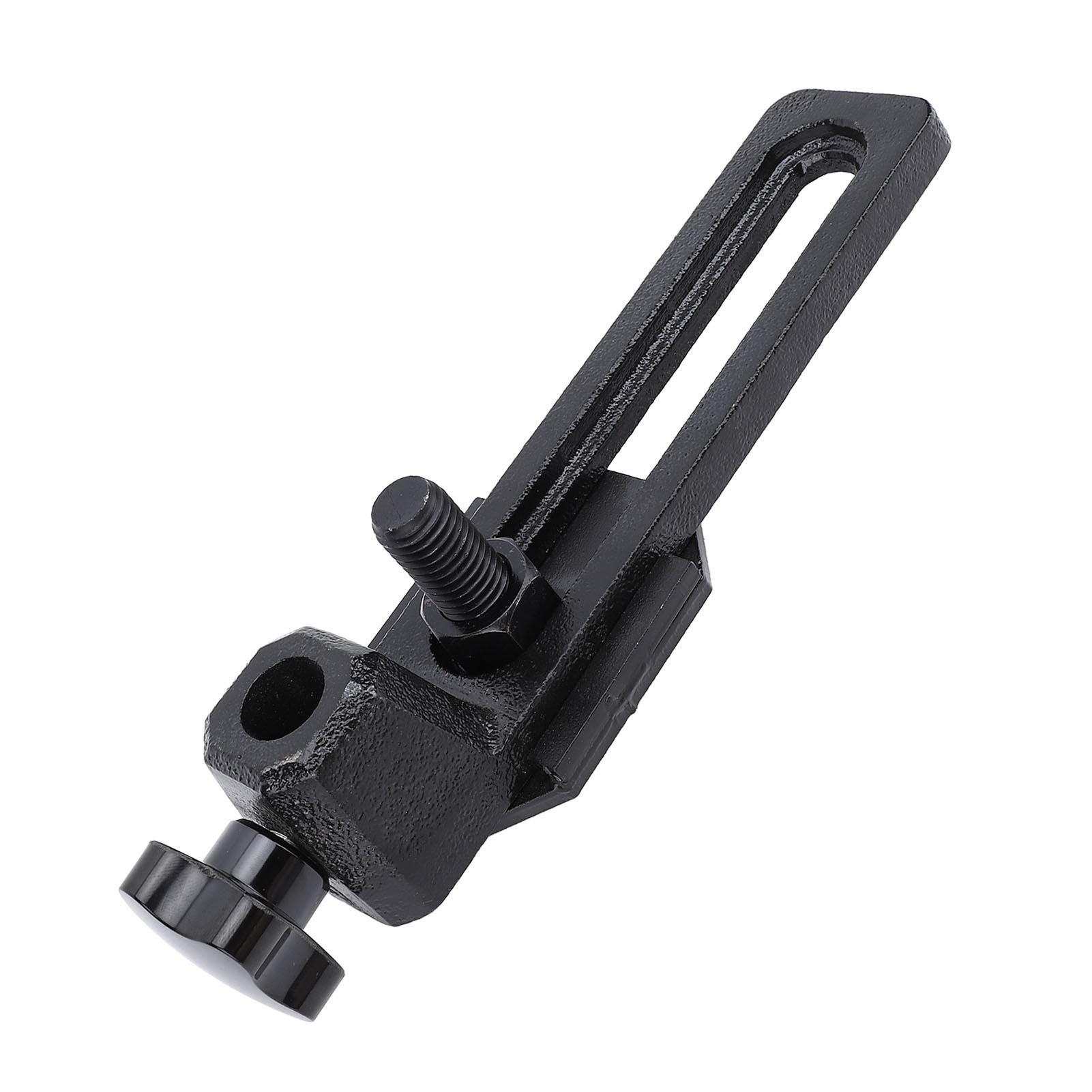 

Woodworking Turning Lathe Tool Holder Base Household Cast Steel DIY Lathe Parts Accessories 20mm Square Round Hole