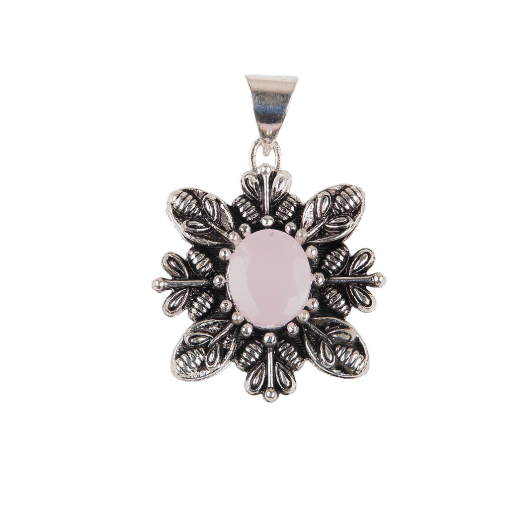 Asthenic Multi Gemstone Pendant, 925 Sterling Silver Jewelry, Handmade Pendant CP-10