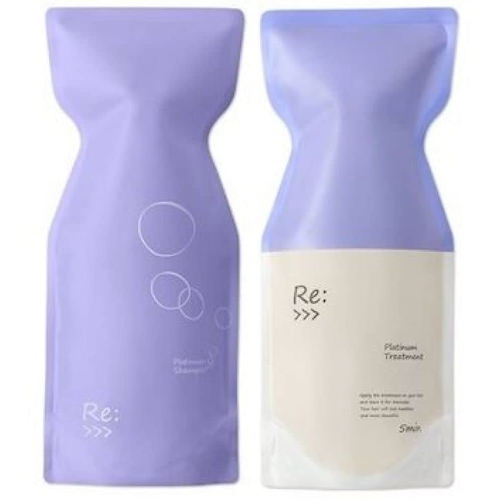 ADJUVANT Platinum Shampoo R 600ml Treatment R 600g Refill Set &