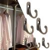 10 Peças Ganchos de Parede Antigos Fortes para Pendurar Roupas Casacos Cabides Decoração de Casa