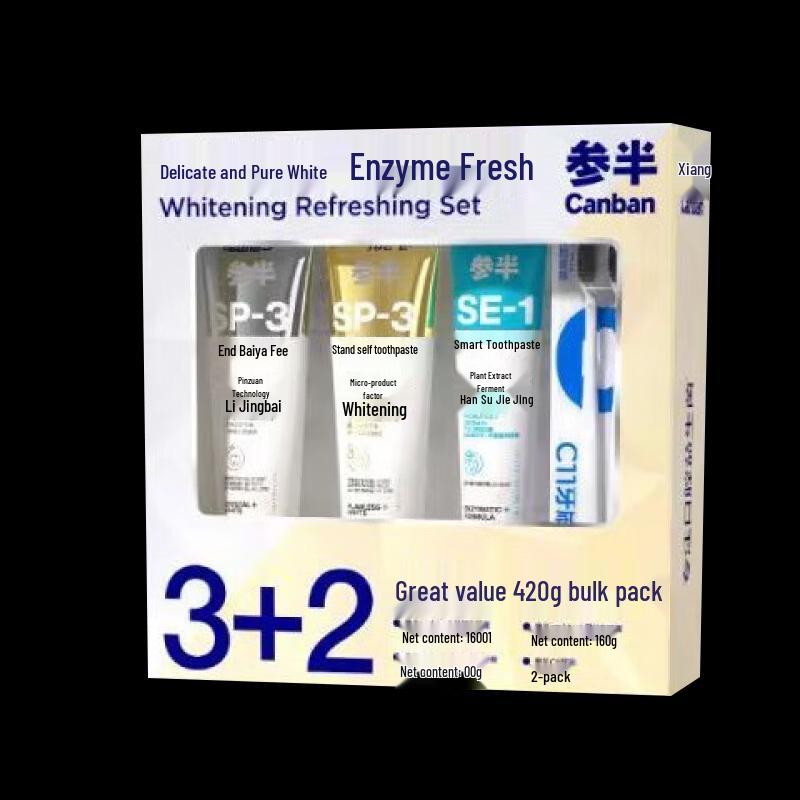 Can Ban Breath Freshening & Brightening Toothpaste
