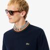 Lacoste Men's Tipping Cotton Crewneck Sweater AH5158-55N6P4