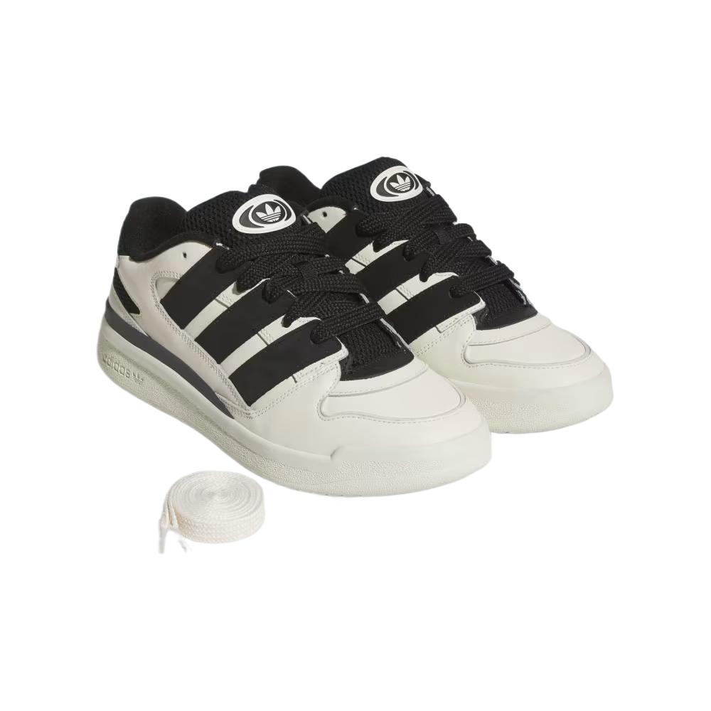 adidas Forum2000 Bianco Sporco Nero Sneakers Unisex Core-Black Grigio-Sei JQ5241