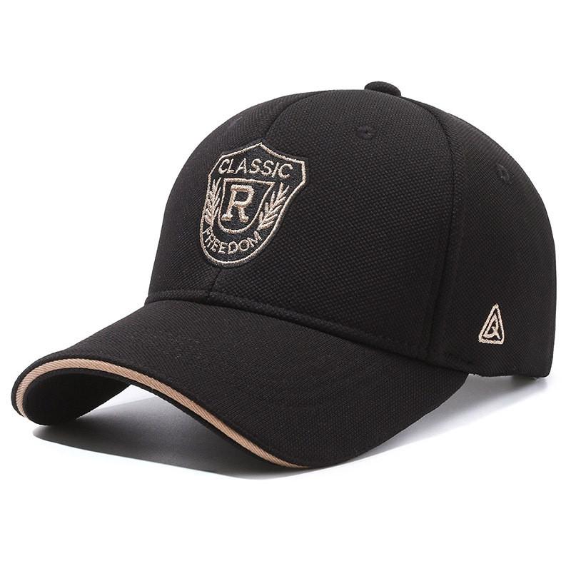 Casual Embroidered Baseball Cap With Sun Protection For Outdoor Activities