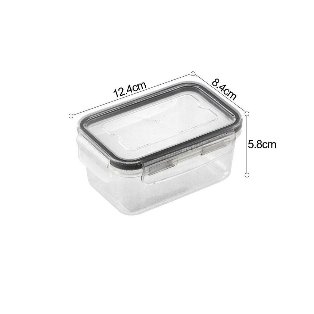 Kitchen Refrigerator Transparent PP Plastic Food Storage and Preservation Box