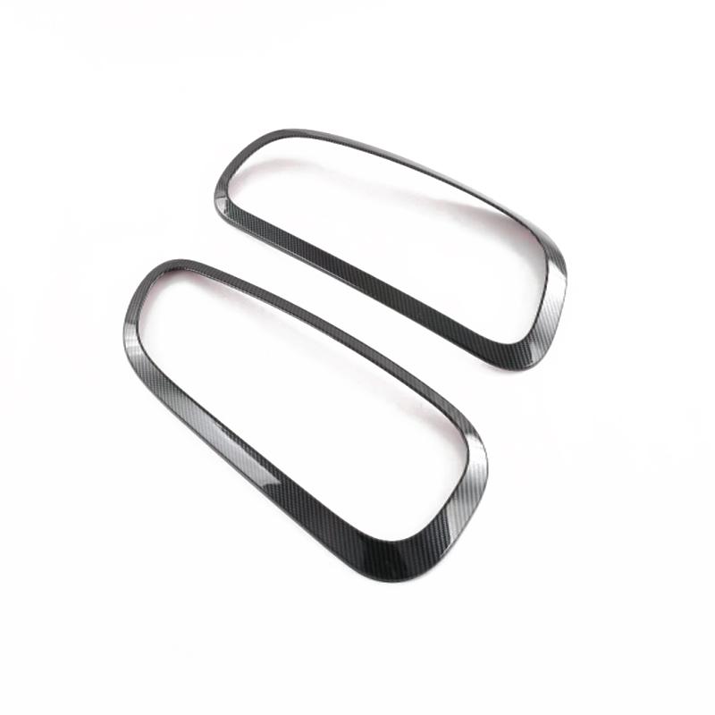 For Mini Cooper Clubman F54  ABS Headlight Taillight Frame front Rear Lamp Ring Decorative Cover Stickers Car Accessories